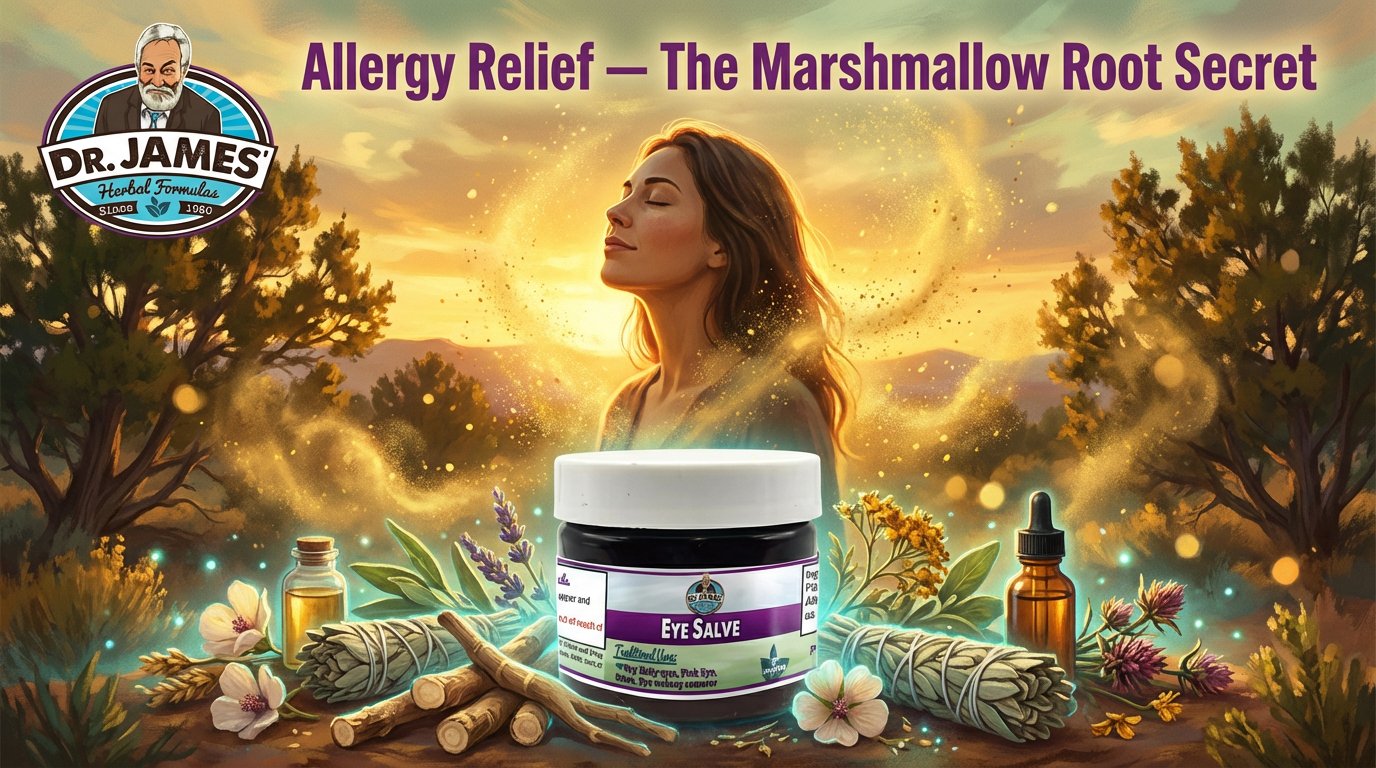 How to Use Herbal Salve in Your Nose for Allergy Relief — The Marshmallow Root Secret