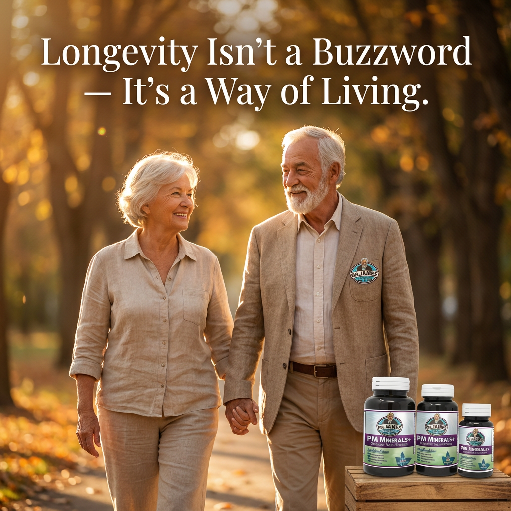 Longevity Isn't a Buzzword — It's a Way of Living Dr. James Taught for Decades