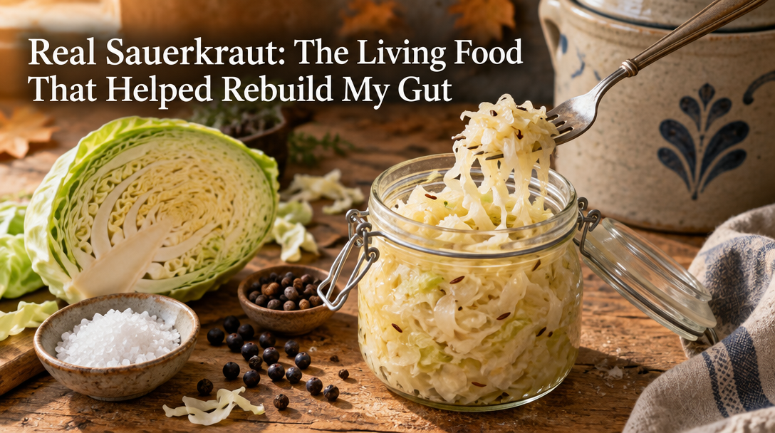 Real Sauerkraut: The Living Food That Helped Rebuild My Gut