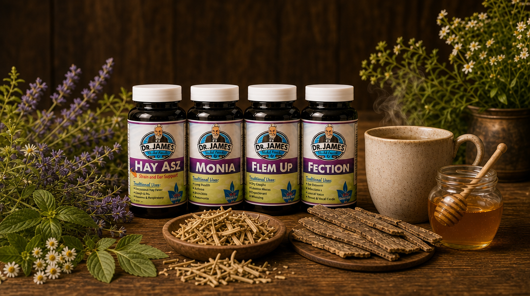 Herbal Defense Kit: Hay Asz, Monia, Flem Up & Fection Unpacked