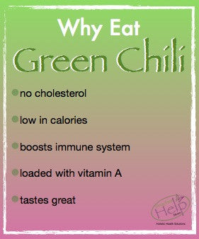 Why Eat Green Chili?