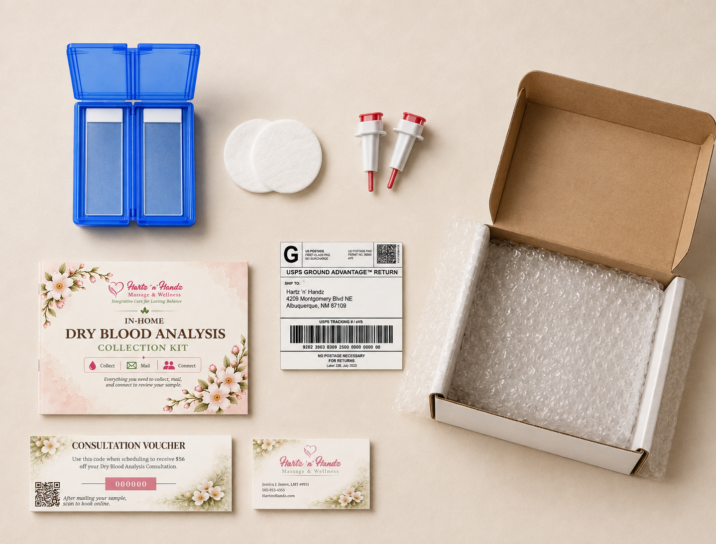 Dry Blood Analysis Kit