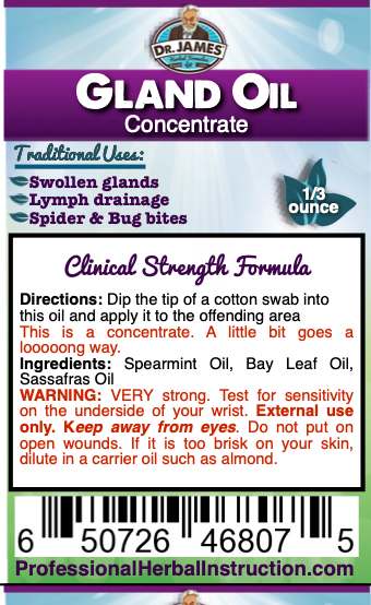 Gland Oil Concentrate 1dram
