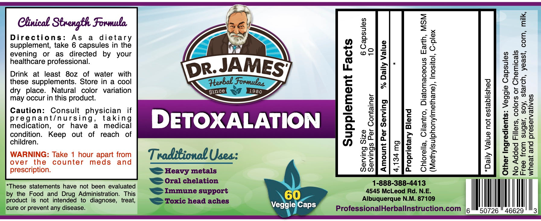 Detoxalation