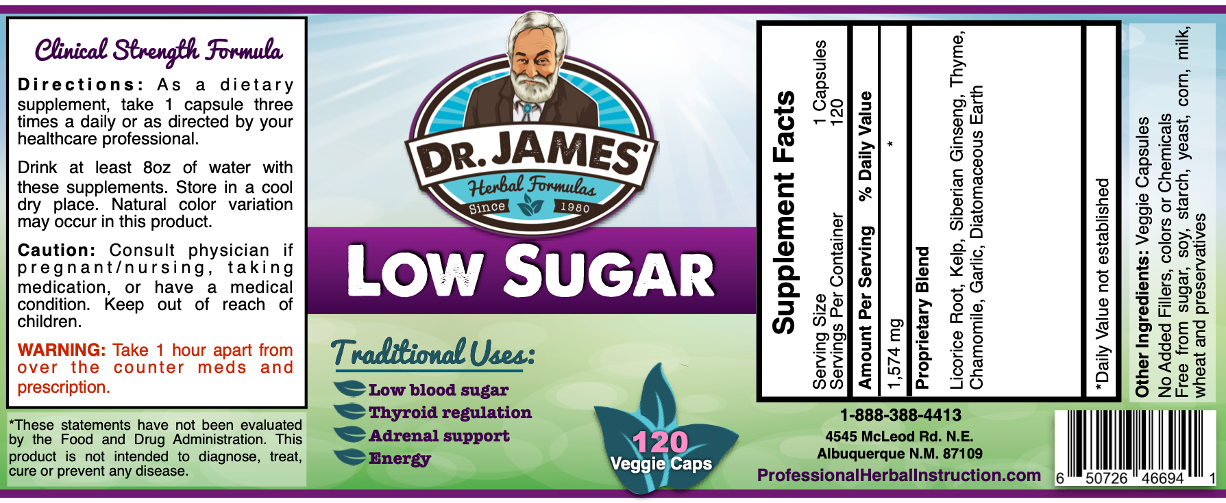 Low Sugar