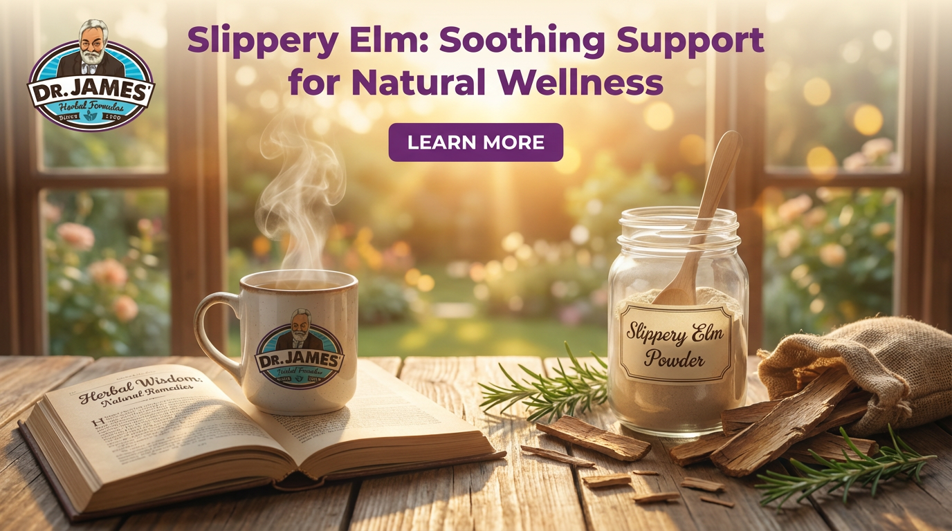 Slippery Elm: A Gentle Herbal Essential for Every Home