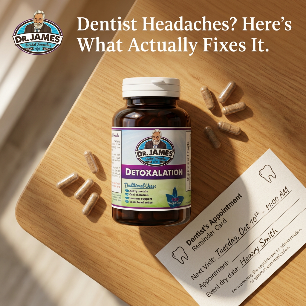 Why You Wake Up with a Headache After the Dentist — And What Actually Fixes It