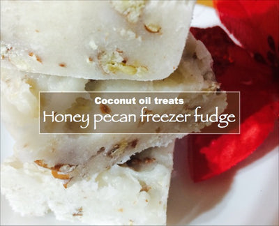 Honey Pecan Freezer fudge