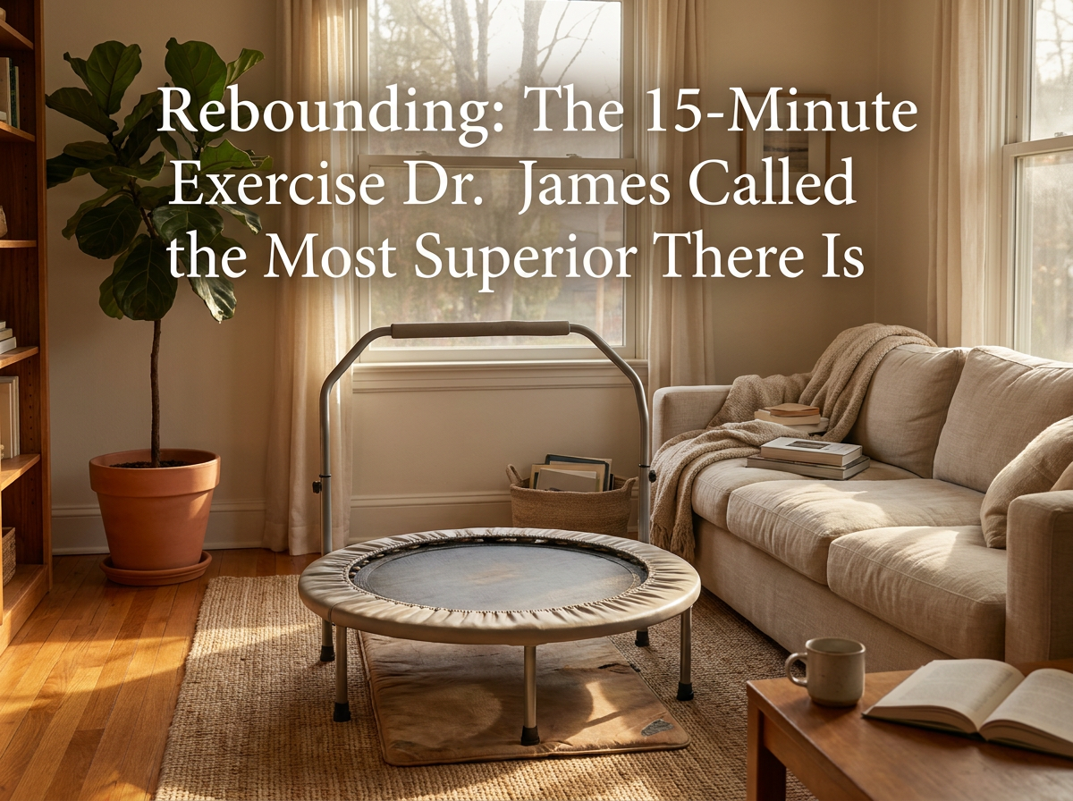 Rebounding: The 15-Minute Exercise Dr. James Called the Most Superior There Is