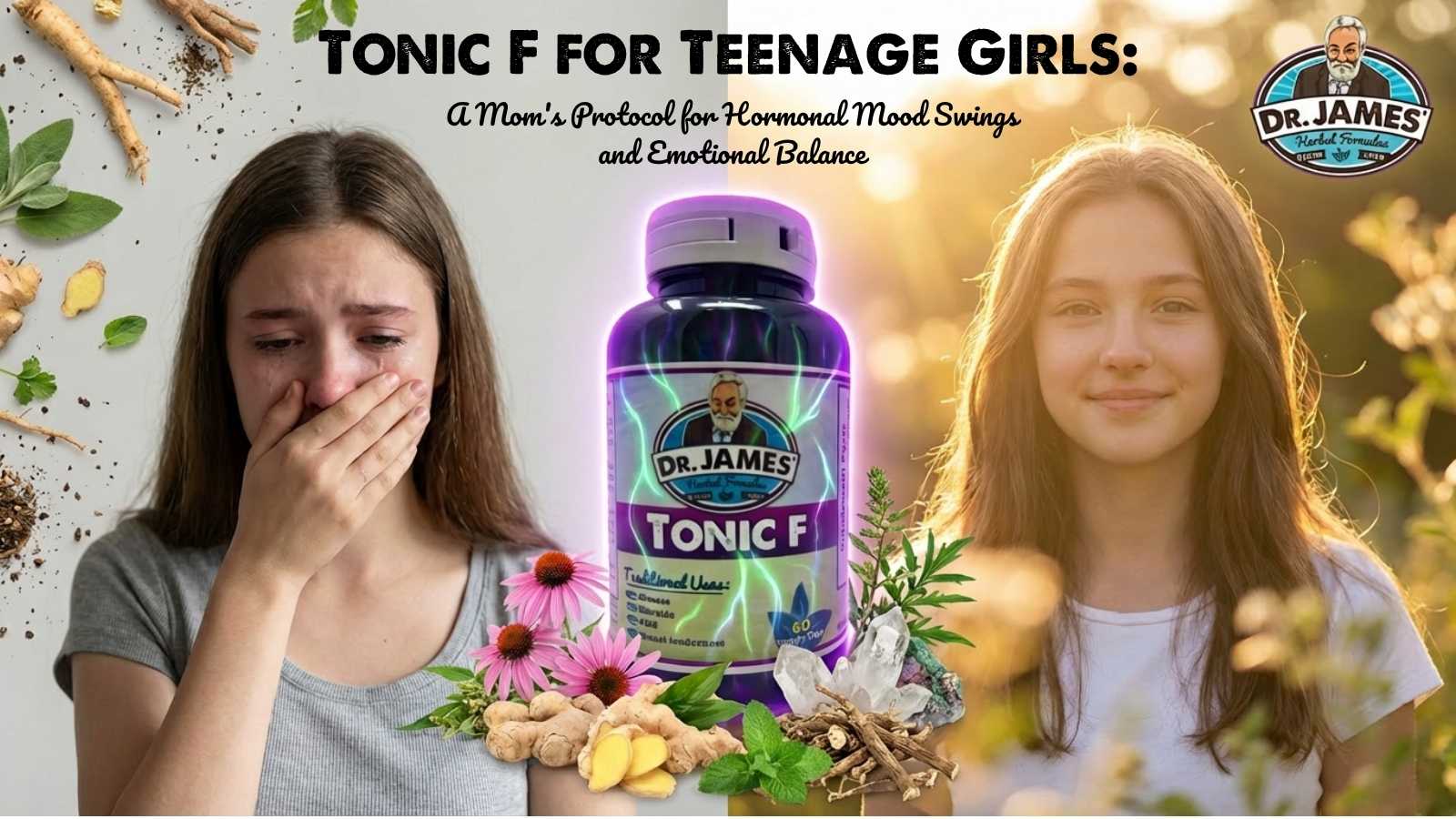 Tonic F for Teenage Girls: A Mom's Protocol for Hormonal Mood Swings and Emotional Balance