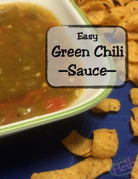 Easy Green Chili Sauce