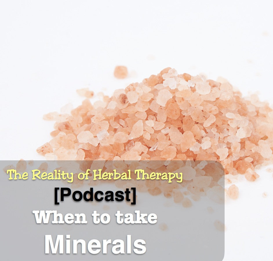 [Podcast] When to take minerals?