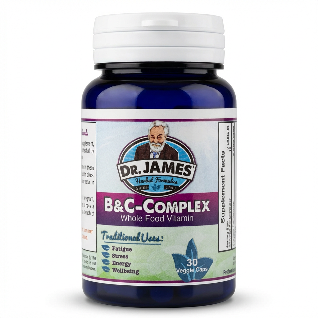 B and C Complex (Whole Food Vitamin)
